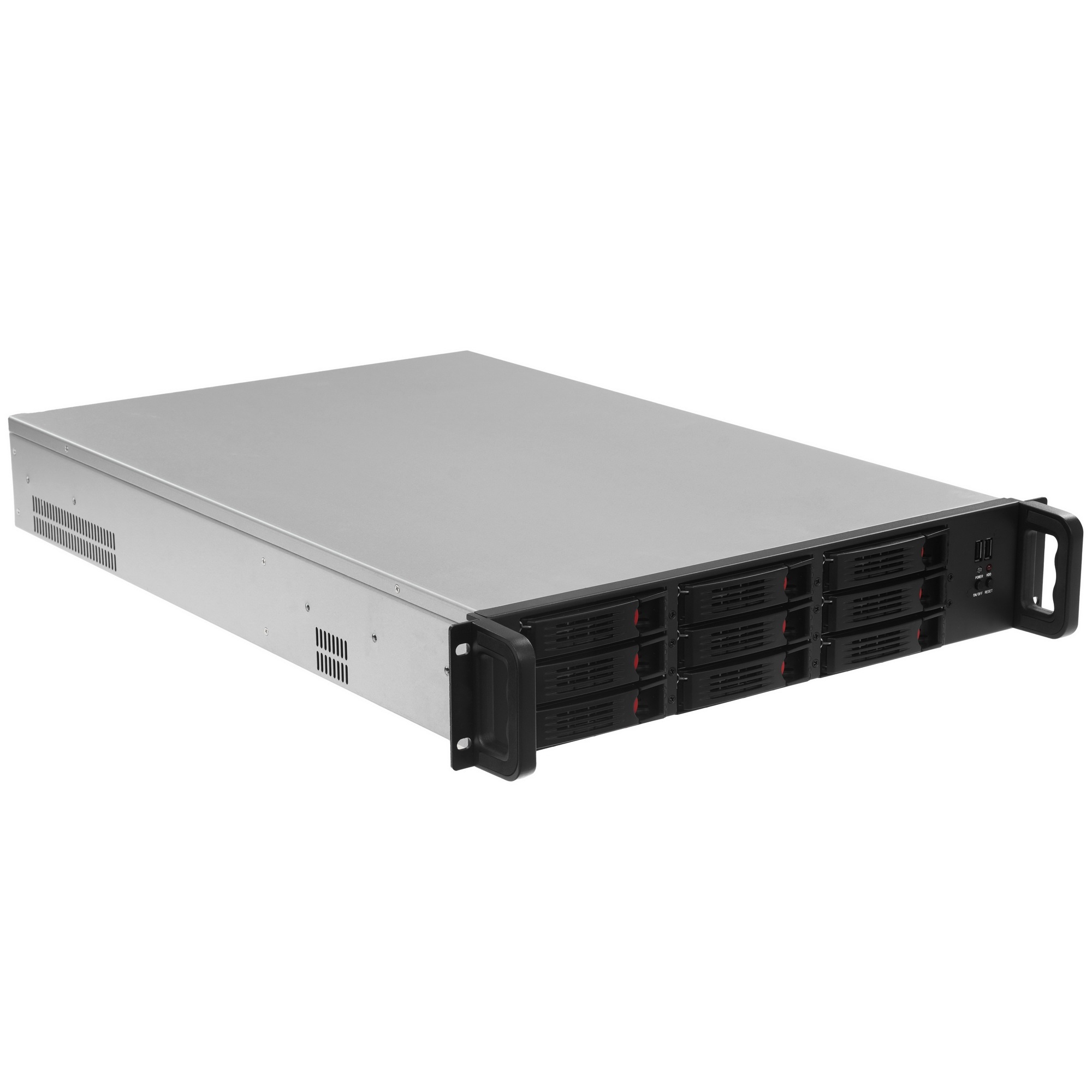 Серверный корпус ExeGate Pro EX285223RUS 2U650-HS09 RM 19", высота 2U, глубина 650, БП 2U-500ADS, 9