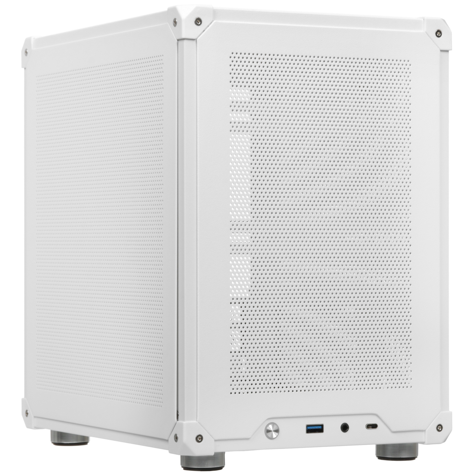 Корпус без блока питания Case JONSBO C6, Mini-Tower, no fan, 1xUSB-A 3.2 + 1xUSB-C 3.2, mATX, mITX W