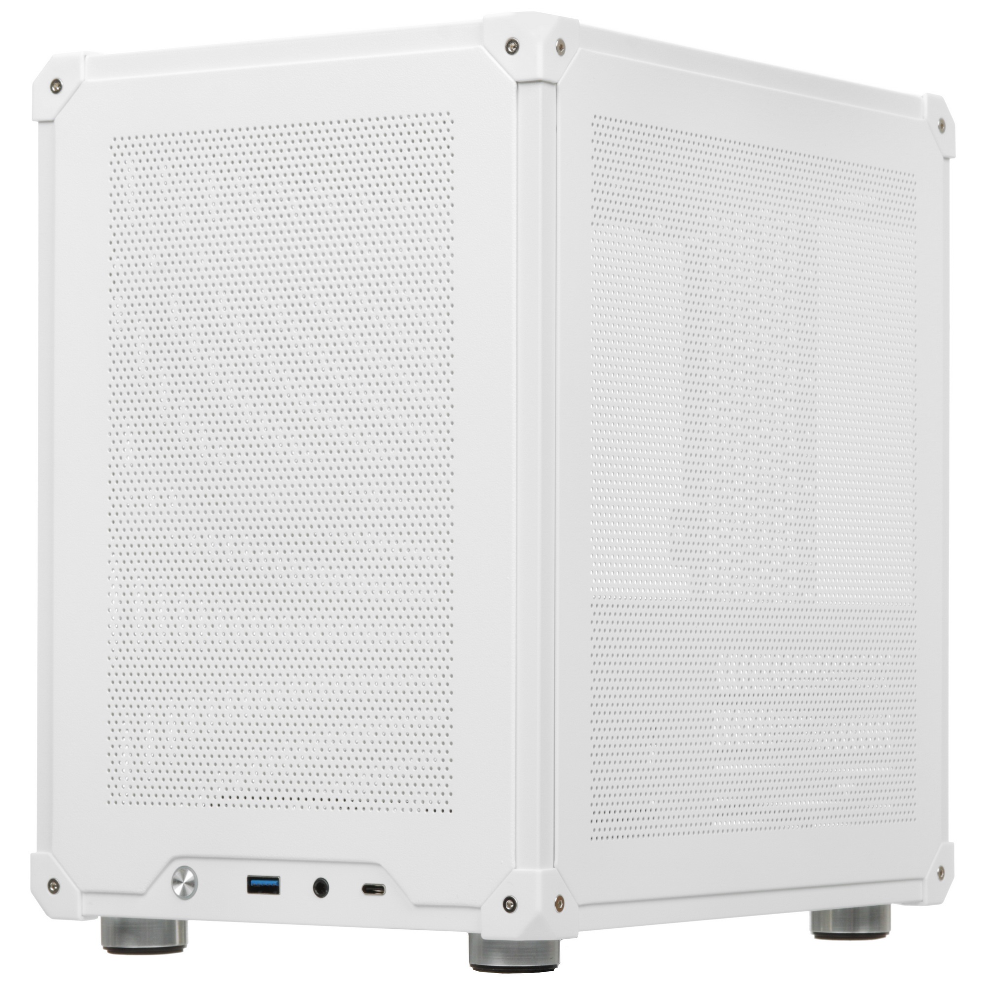 Корпус без блока питания Case JONSBO C6, Mini-Tower, no fan, 1xUSB-A 3.2 + 1xUSB-C 3.2, mATX, mITX W