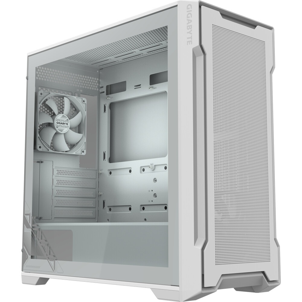 Компьютерный корпус Gigabyte C102W GB-C102GI белый без БП M-ATX 5x120mm 4x140mm 2xUSB3.0 audio bott