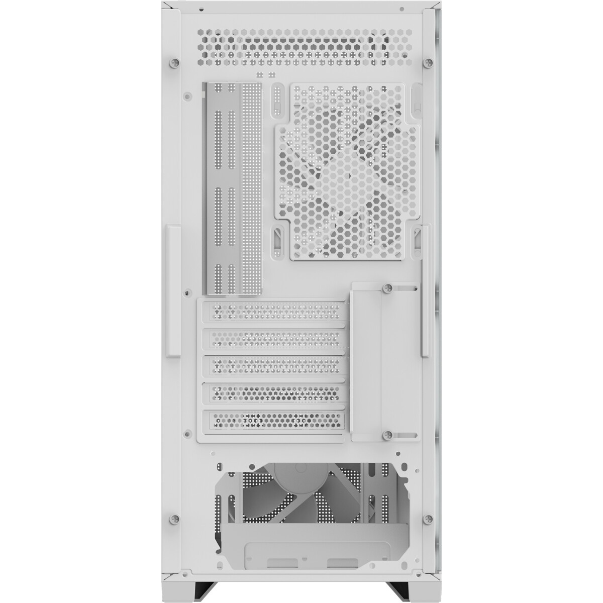 Компьютерный корпус Gigabyte C102W GB-C102GI белый без БП M-ATX 5x120mm 4x140mm 2xUSB3.0 audio bott