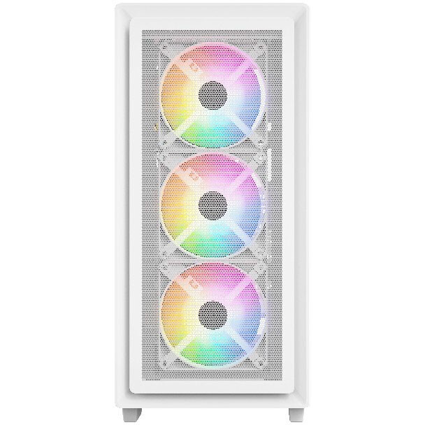 Компьютерный корпус Gigabyte C102W GB-C102GI белый без БП M-ATX 5x120mm 4x140mm 2xUSB3.0 audio bott