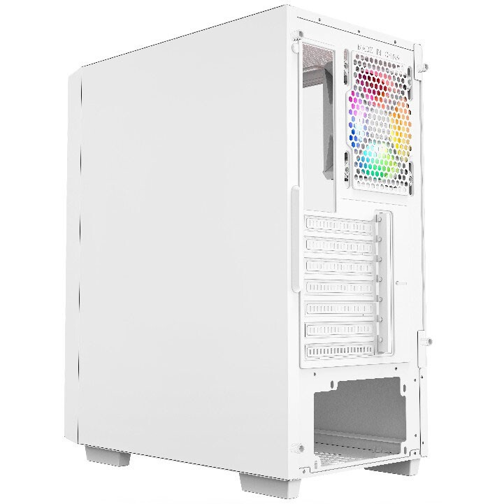 Компьютерный корпус Gigabyte C102W GB-C102GI белый без БП M-ATX 5x120mm 4x140mm 2xUSB3.0 audio bott
