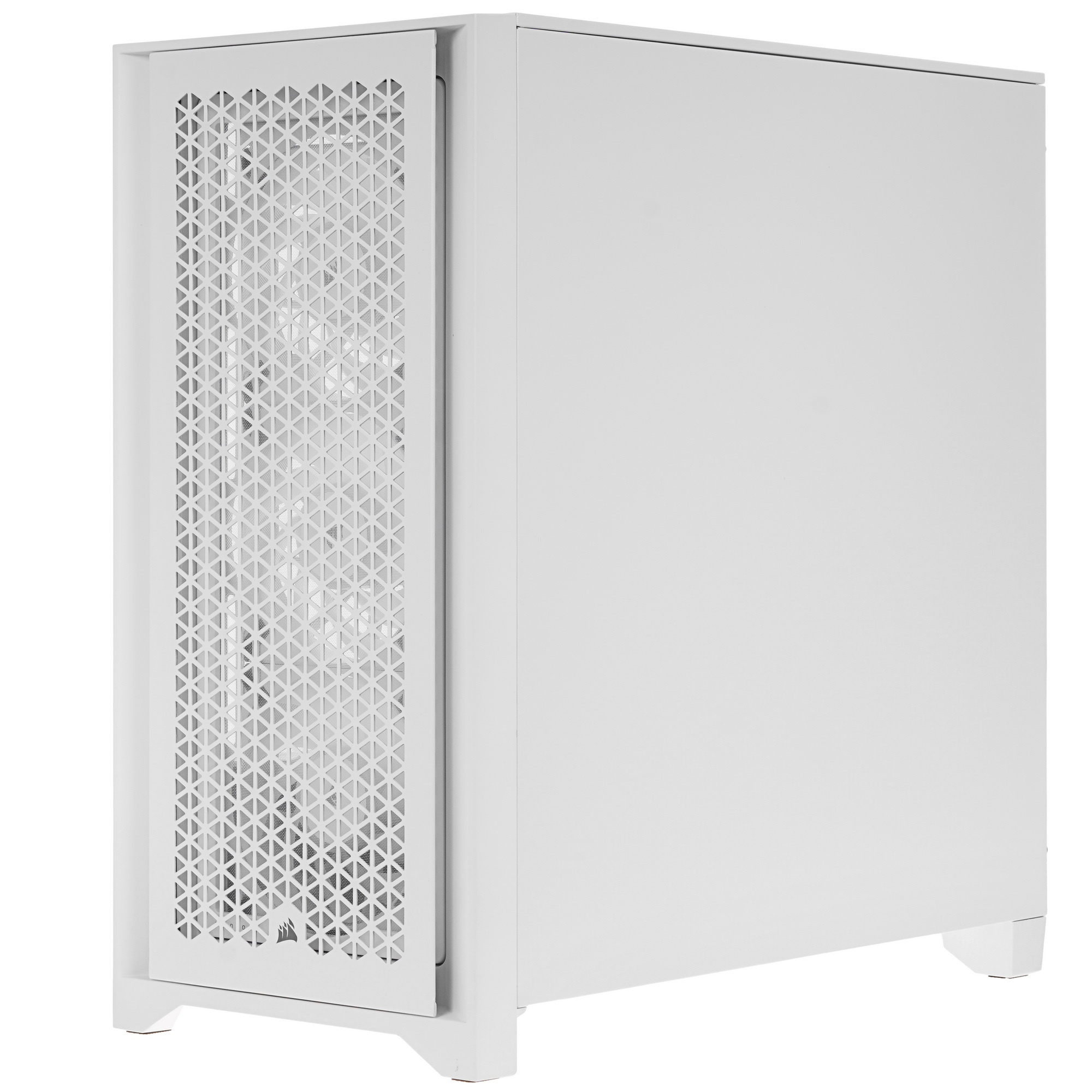Корпус без блока питания Corsair iCUE 4000D RGB Airflow, Midi-Tower, TG, 3x120mm RGB, 1xUSB-A 3.2, 1