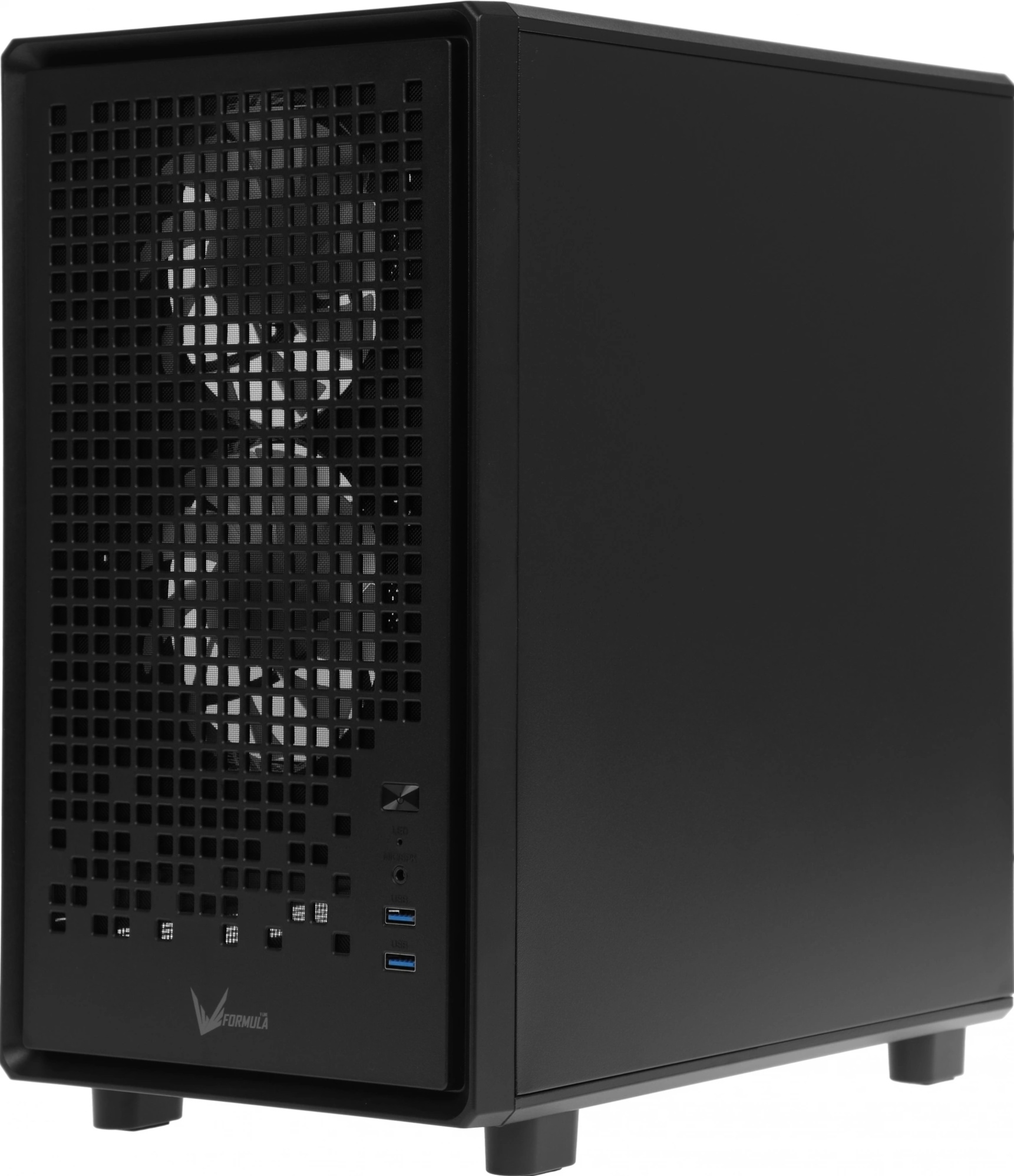 Компьютерный корпус Aerocool / Formula Air Mesh G2 черный без БП mATX 3x120mm 2xUSB3.0 audio