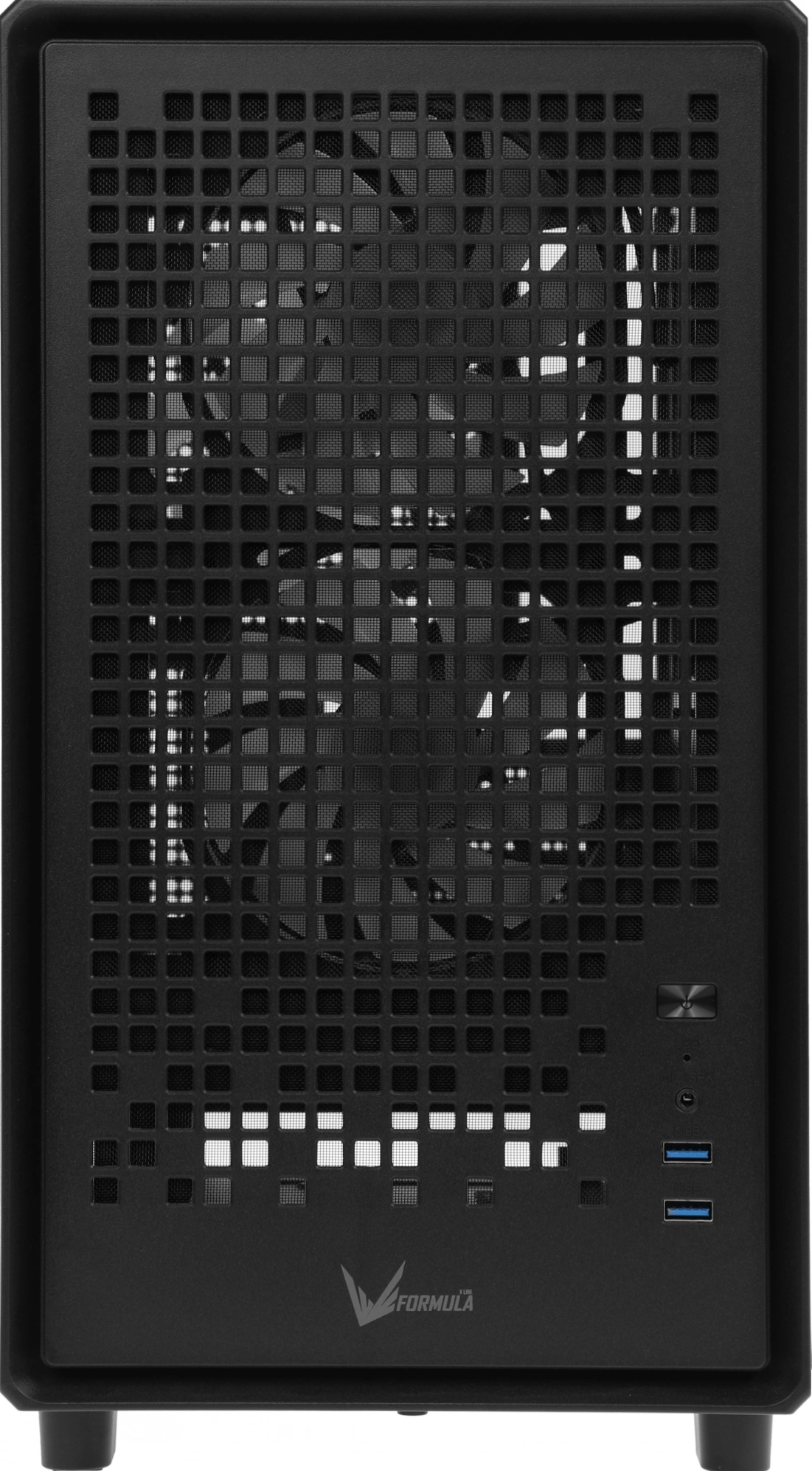 Компьютерный корпус Aerocool / Formula Air Mesh G2 черный без БП mATX 3x120mm 2xUSB3.0 audio