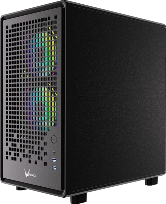 Компьютерный корпус Aerocool / Formula Air Mesh G2 черный без БП mATX 3x120mm 2xUSB3.0 audio