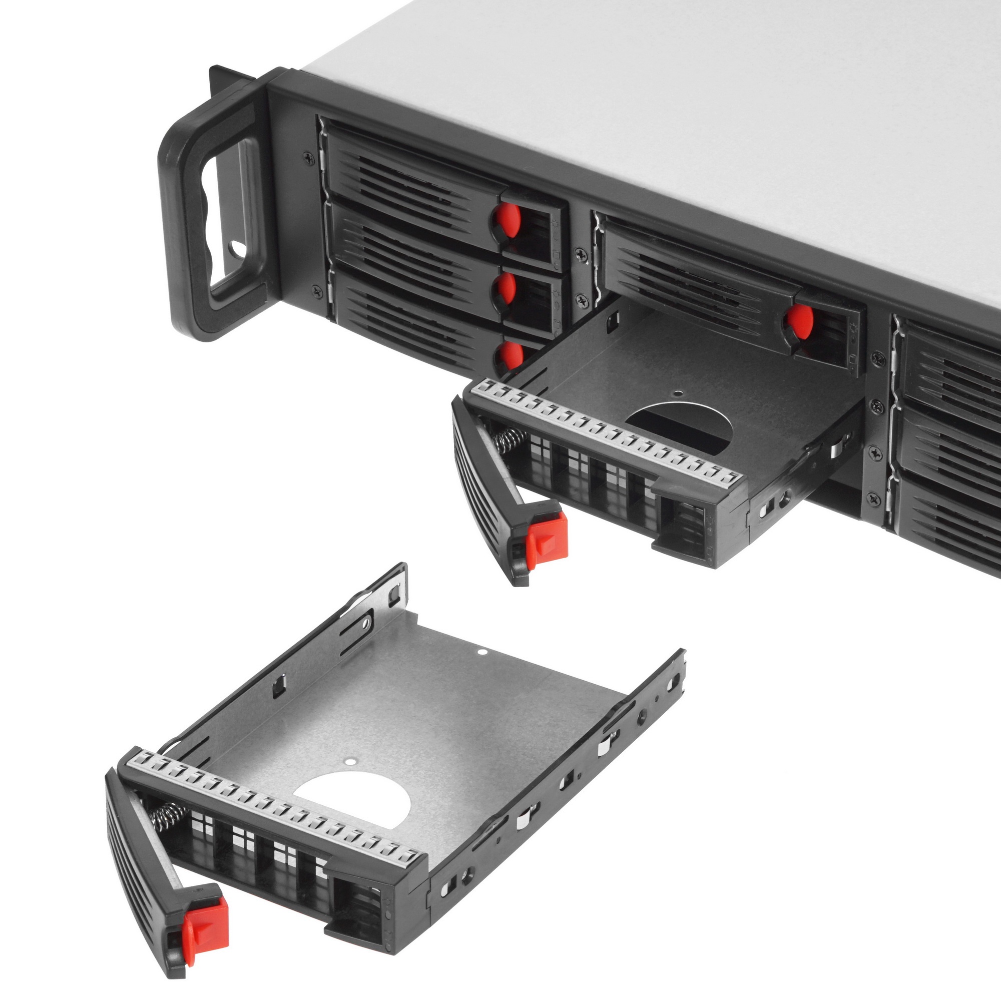 Серверный корпус ExeGate Pro EX285224RUS 2U650-HS09 RM 19", высота 2U, глубина 650, БП 2U-600ADS, 9