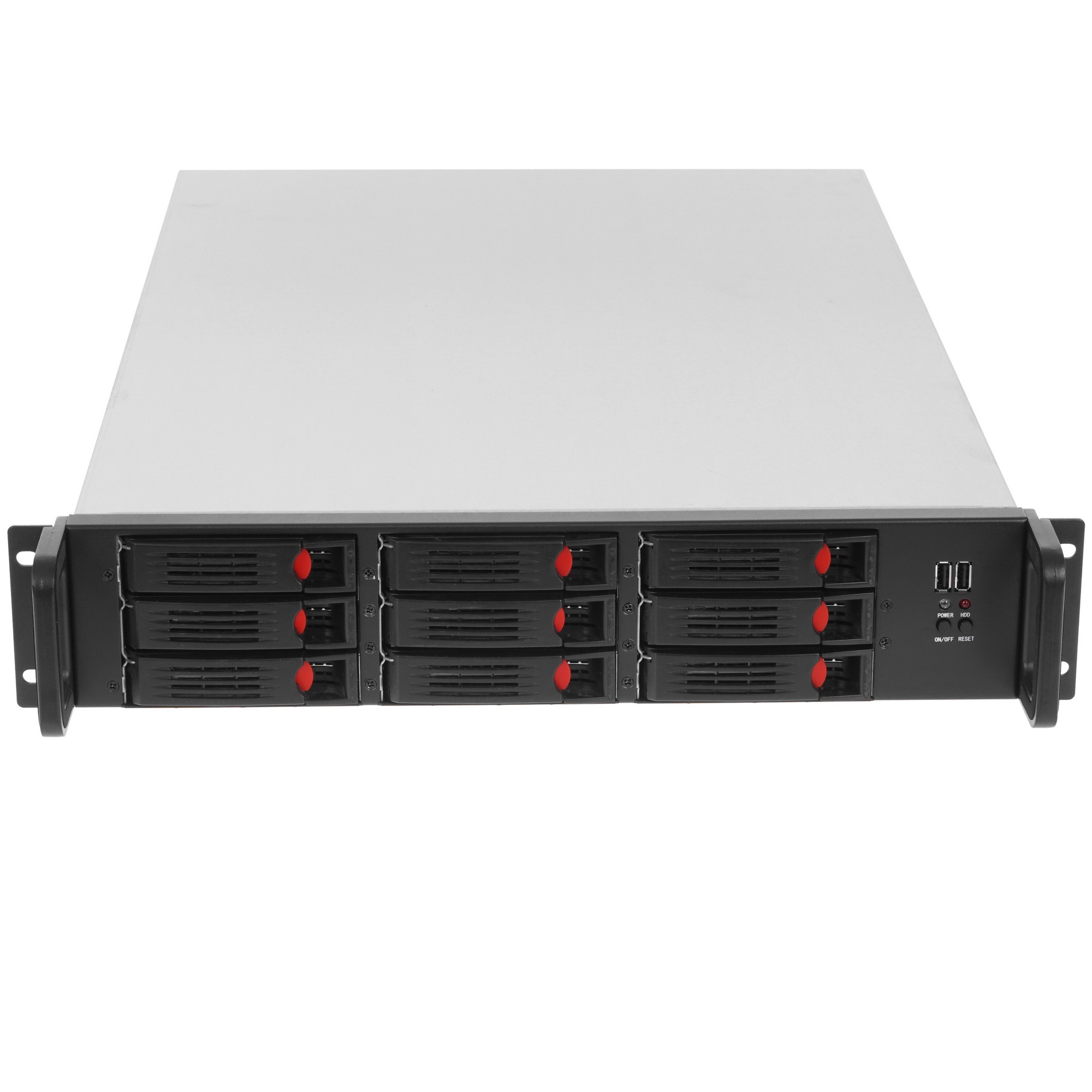 Серверный корпус ExeGate Pro EX285224RUS 2U650-HS09 RM 19", высота 2U, глубина 650, БП 2U-600ADS, 9