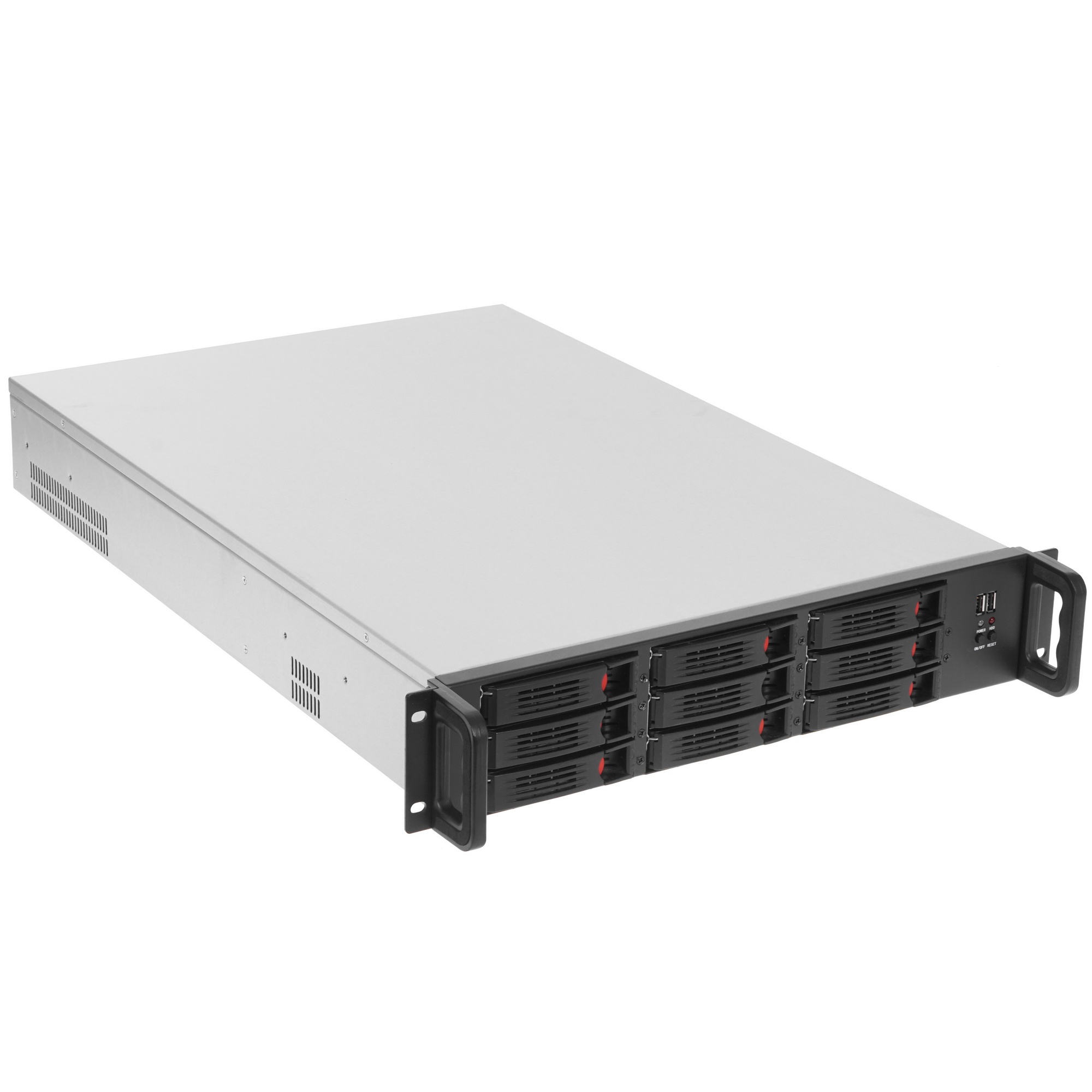 Серверный корпус ExeGate Pro EX285224RUS 2U650-HS09 RM 19", высота 2U, глубина 650, БП 2U-600ADS, 9