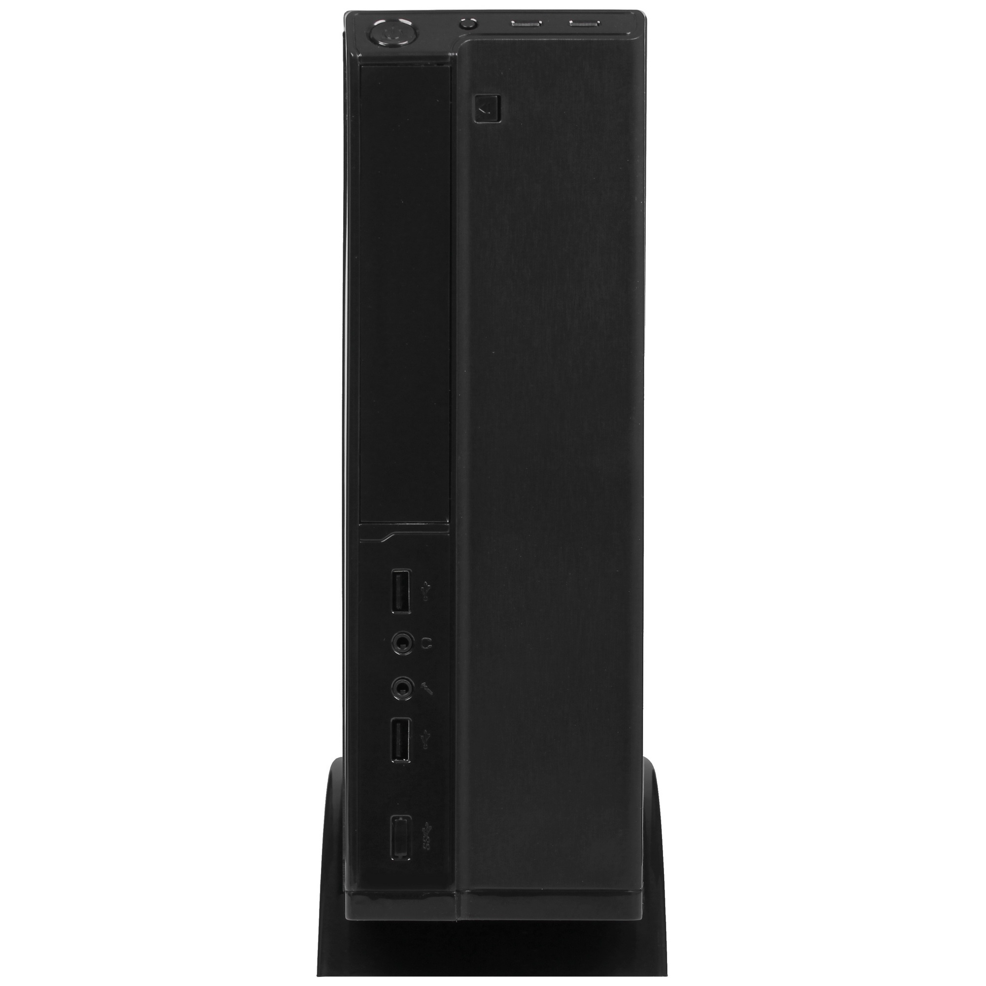 Компьютерный корпус Exegate EX268691RUS Компьютерный корпус MiniITX Exegate MI-207 Black, miniITX/mA