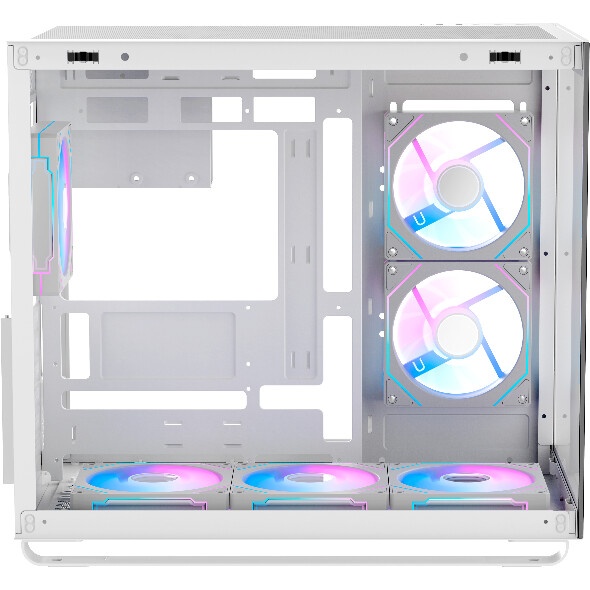 Корпус  Ocypus Iota C70 WH ARGB ATX / win / white / 6 ARGB fans / no PSU / Tempered Glass