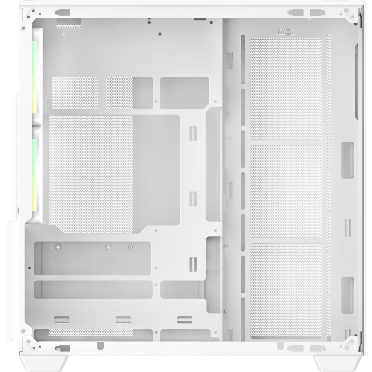 Корпус  Ocypus Iota C70 WH ARGB ATX / win / white / 6 ARGB fans / no PSU / Tempered Glass