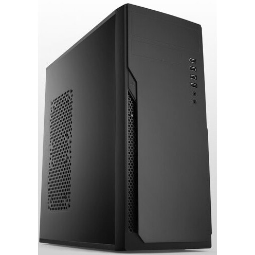 Компьютерный корпус c блоком питания 450 Ватт/ Case Foxline FL-302-FZ450-U32 ATX case, black, w/PSU