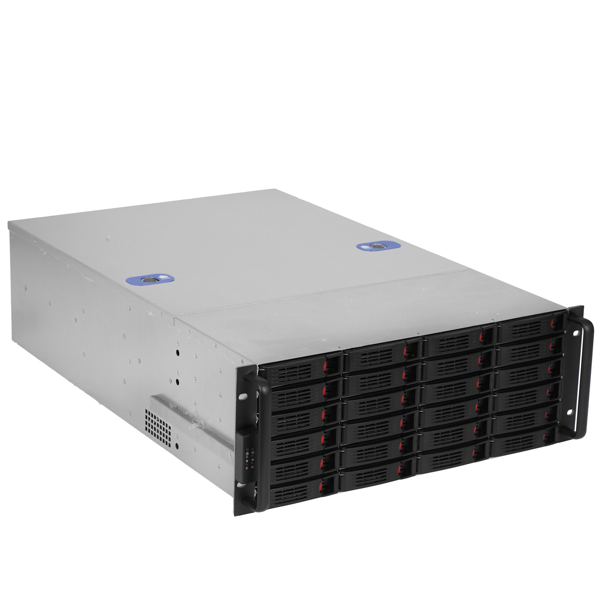 Серверный корпус ExeGate EX293582RUS Pro 4U660-HS24 RM 19", высота 4U, глубина 660, БП 1100ADS, 24x