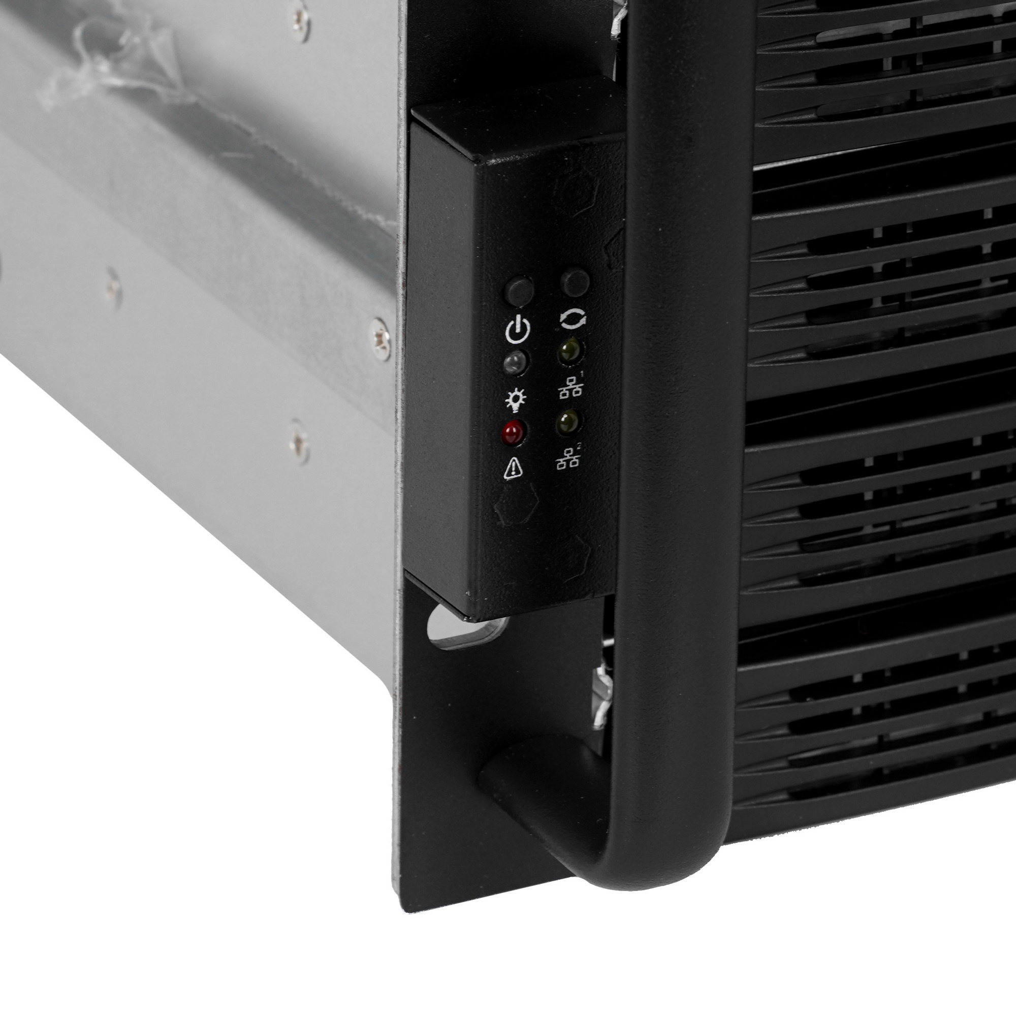 Серверный корпус ExeGate EX293582RUS Pro 4U660-HS24 RM 19", высота 4U, глубина 660, БП 1100ADS, 24x
