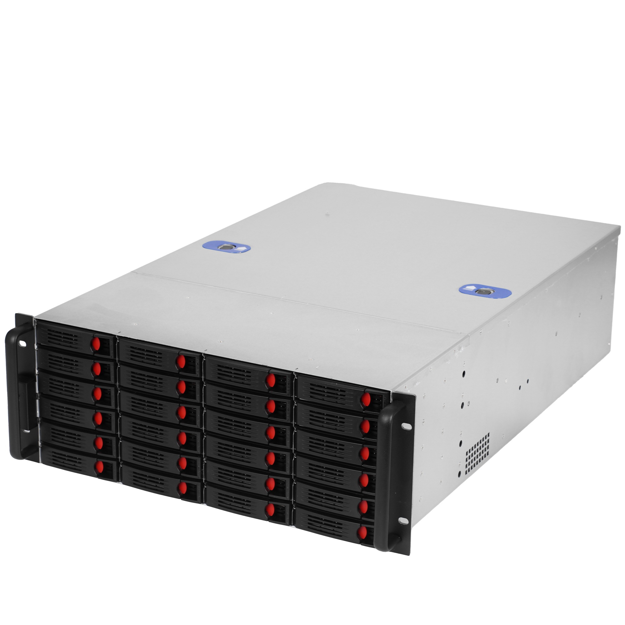 Серверный корпус ExeGate EX293582RUS Pro 4U660-HS24 RM 19", высота 4U, глубина 660, БП 1100ADS, 24x