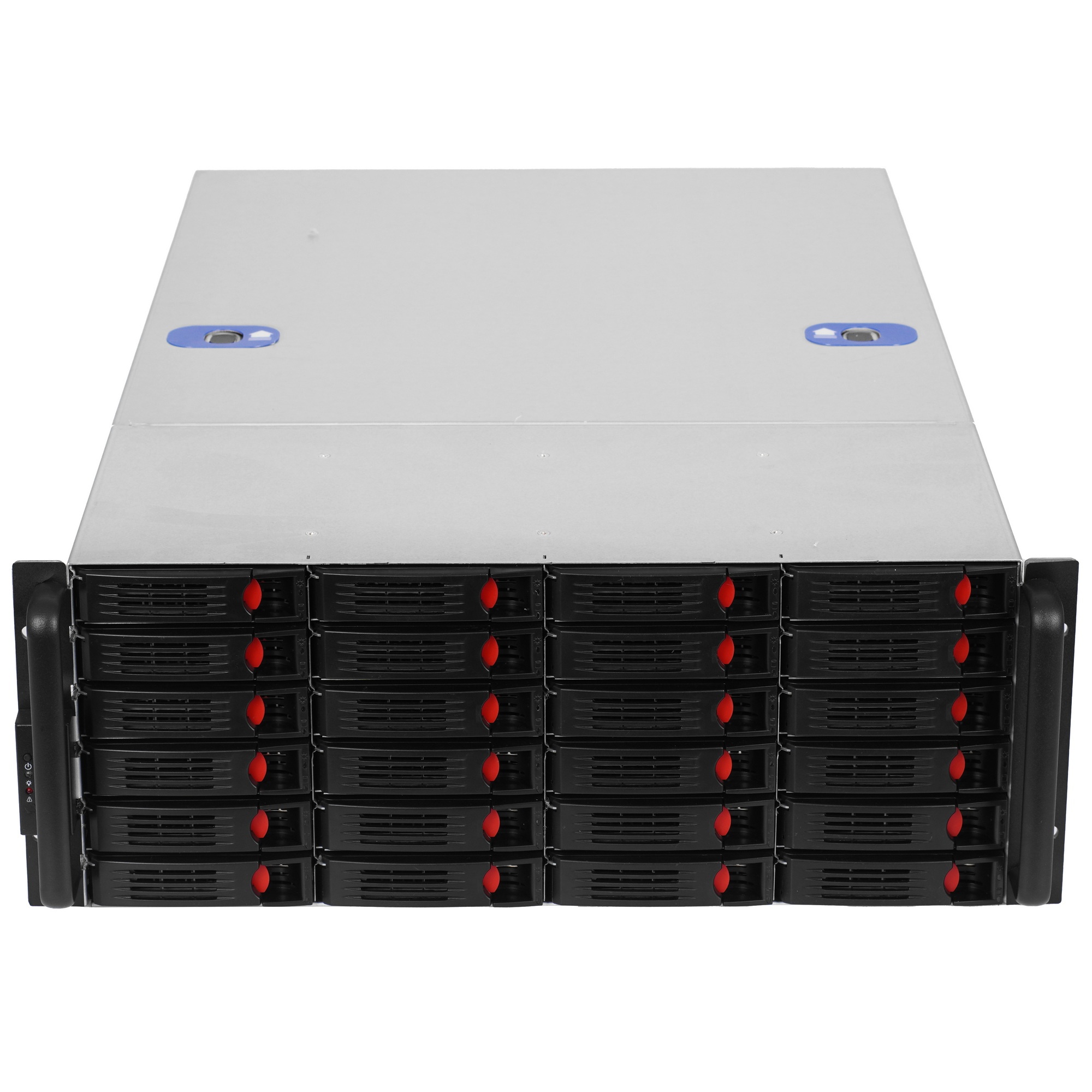 Серверный корпус ExeGate EX293582RUS Pro 4U660-HS24 RM 19", высота 4U, глубина 660, БП 1100ADS, 24x
