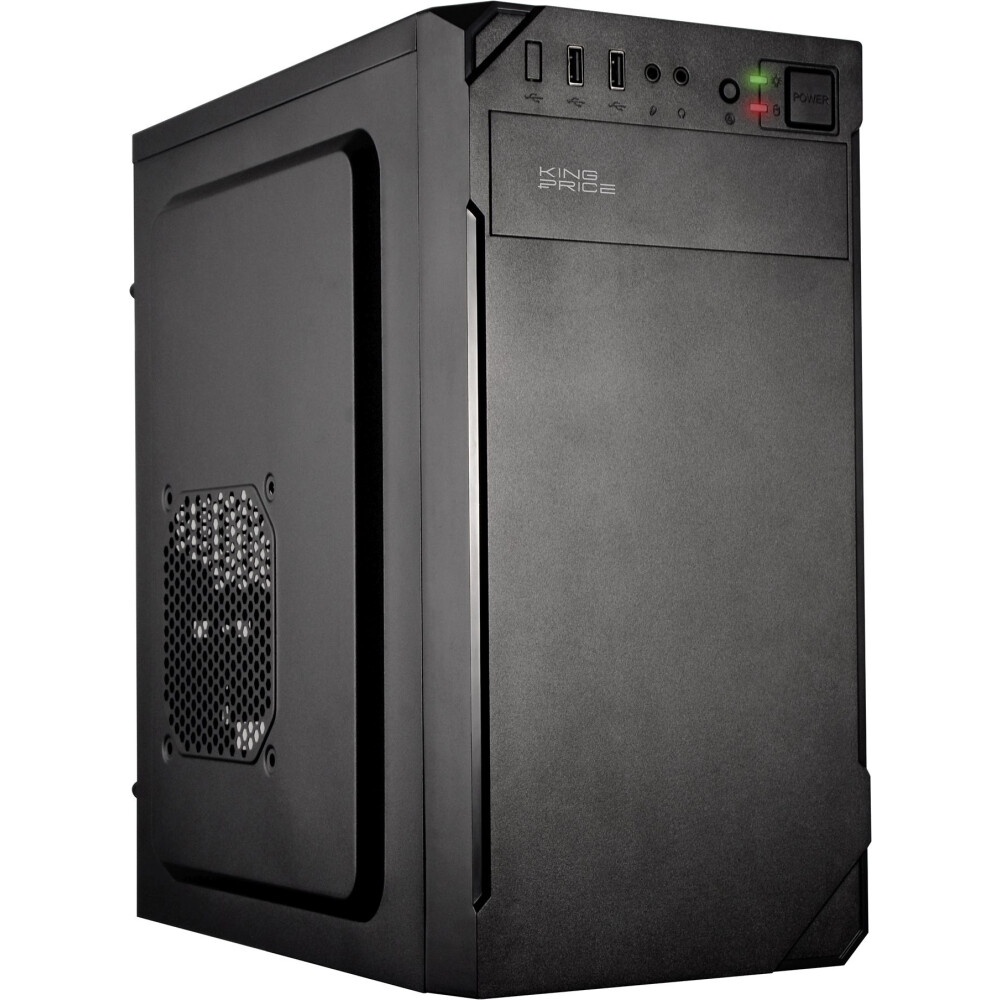 Компьютерный корпус Ginzzu D180 2*USB 2.0,AU w/o PSU