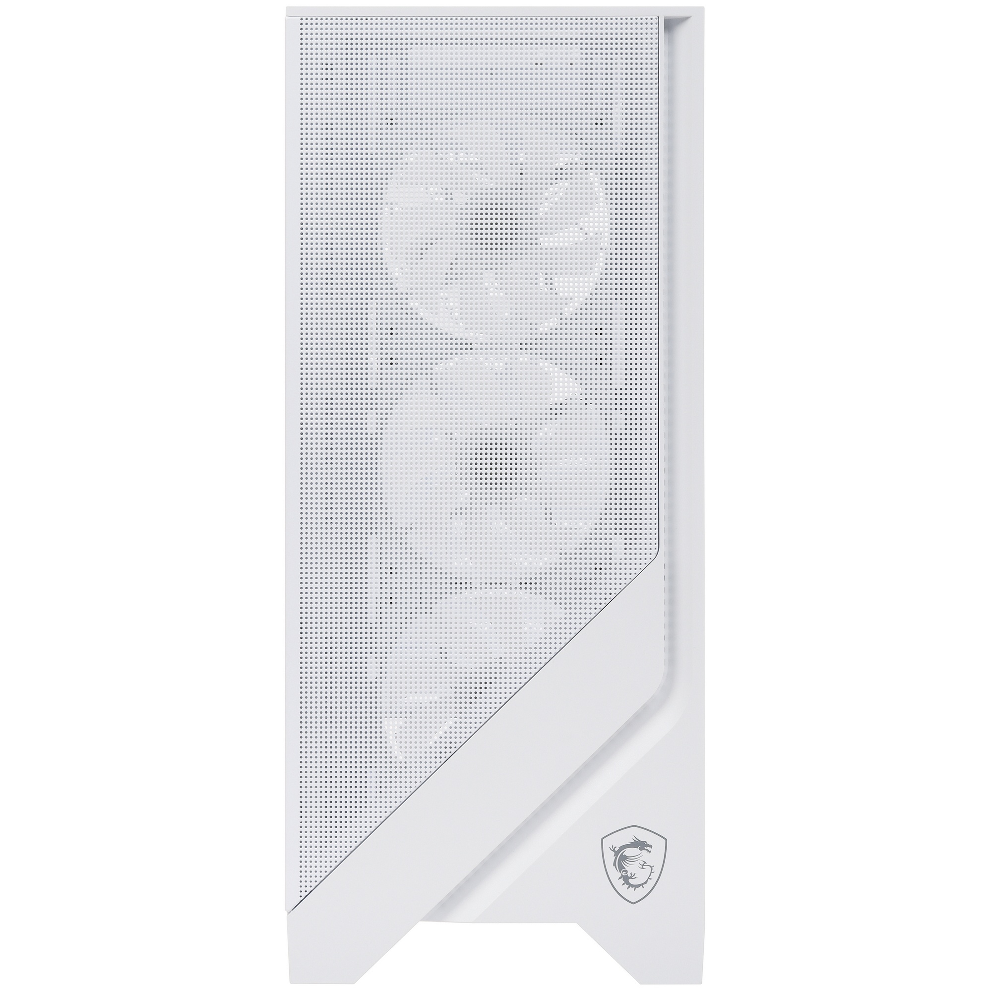 Компьютерный корпус MSI MAG Forge 320R Airflow белый без БП ATX 4x120mm 2xUSB3.0 audio bott PSU