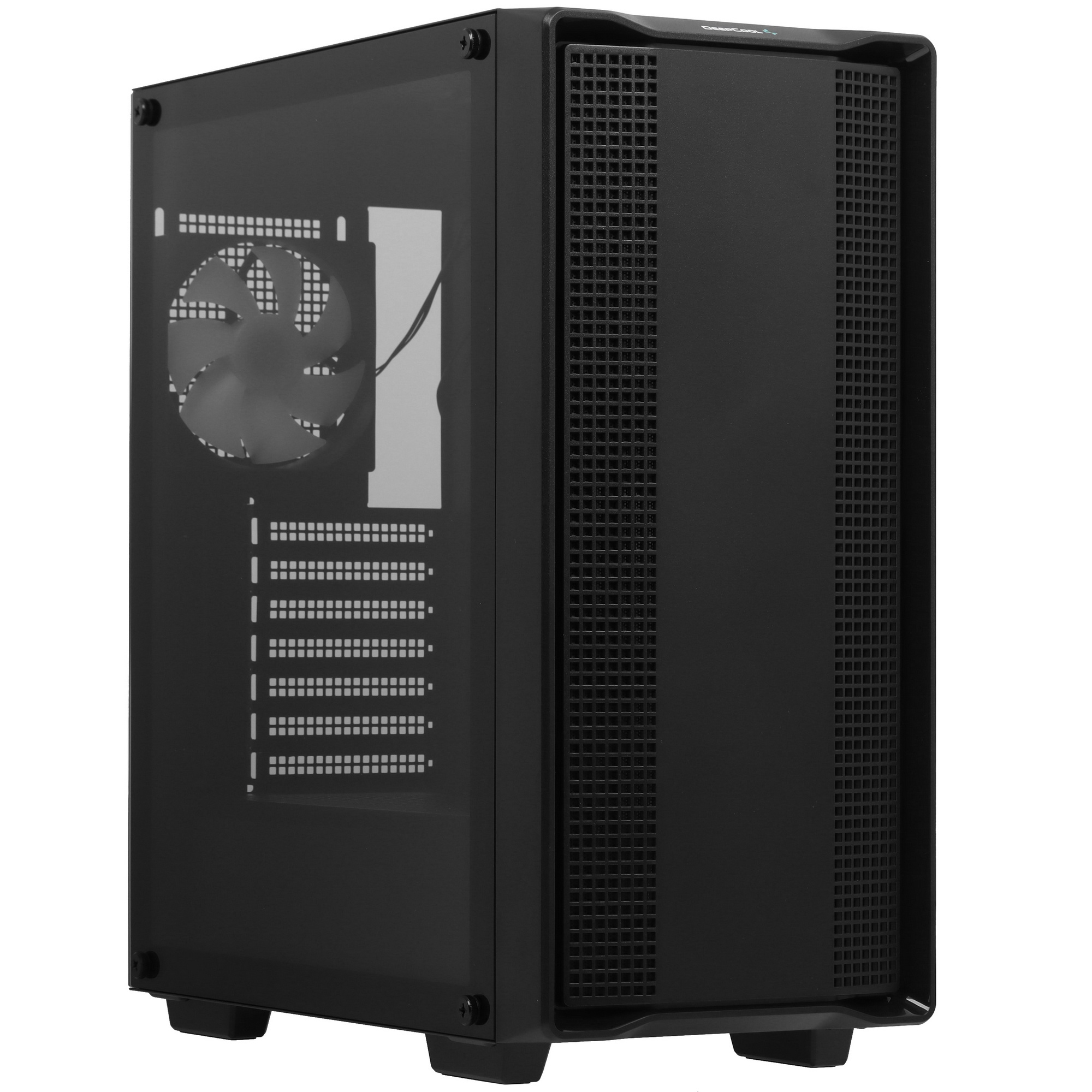 Компьютерный корпус MidiTower Deepcool CC560 A-RGB black (ATX, без БП, ARGB, USB3.2 Type-A+USB2.0 Ty