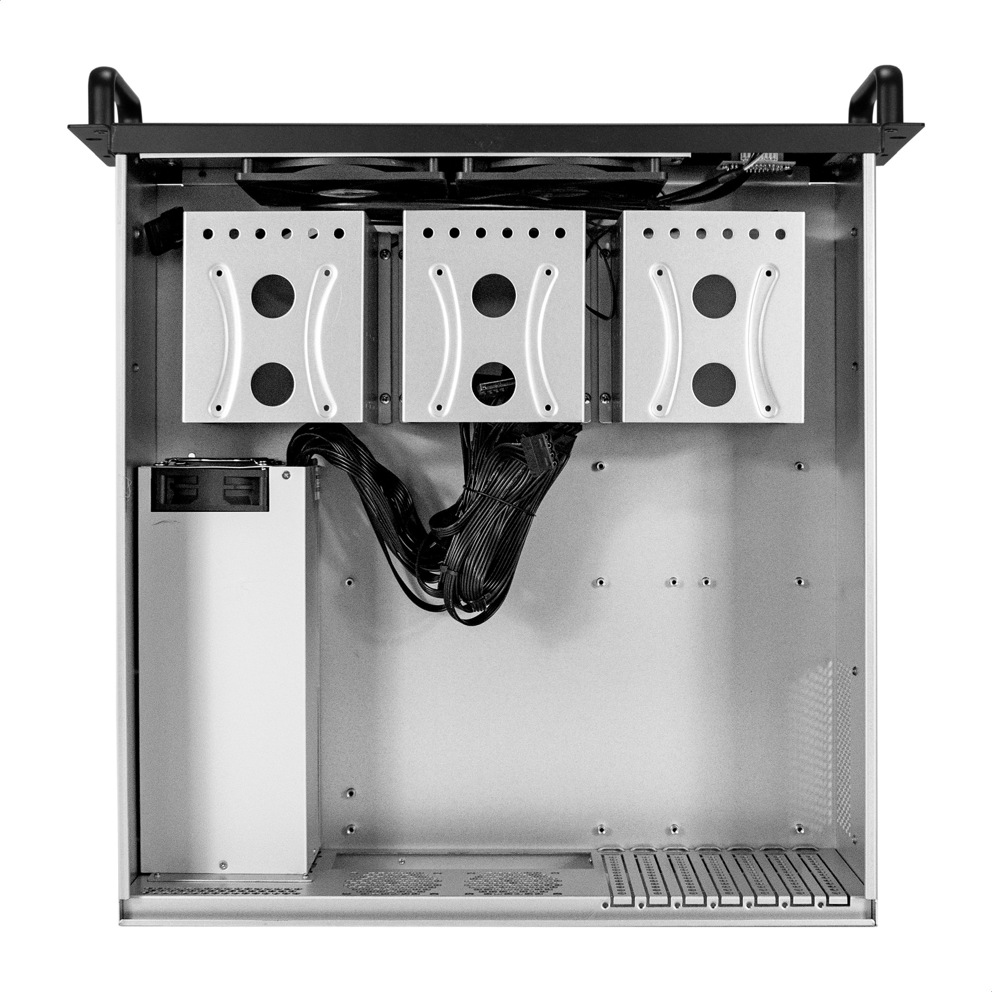 Серверный корпус ExeGate Pro 3U450-12 (RM 19", высота 3U, глубина 450, БП 2U-800ADS, 2*USB)