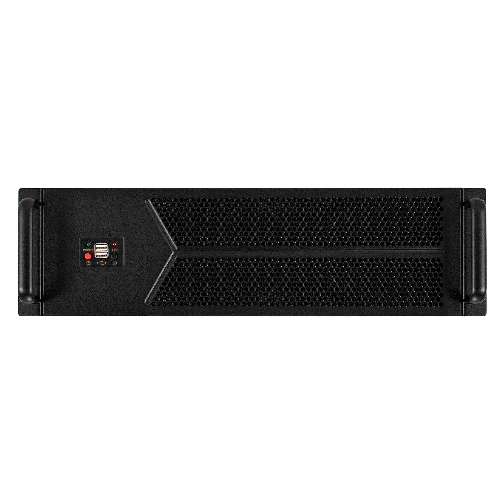 Серверный корпус ExeGate Pro 3U450-12 (RM 19", высота 3U, глубина 450, БП 2U-800ADS, 2*USB)