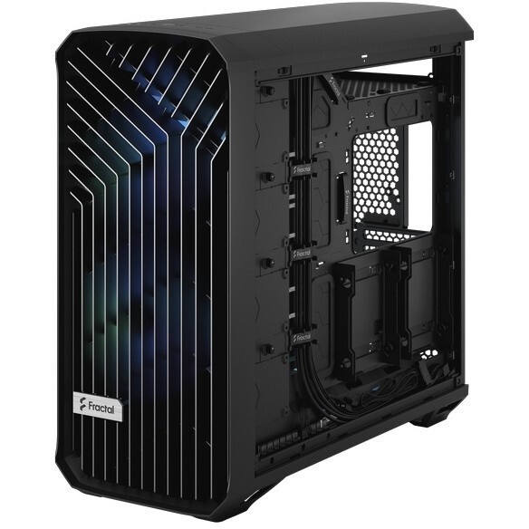 Корпус Fractal Design Torrent Black RGB TG Light Tint / E-ATX, TG, 2x3.5, 4x2.5, 7xPCI, 1xUSB-C, 2xU
