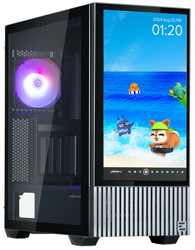 Корпус Zalman Z10 DS без БП Black