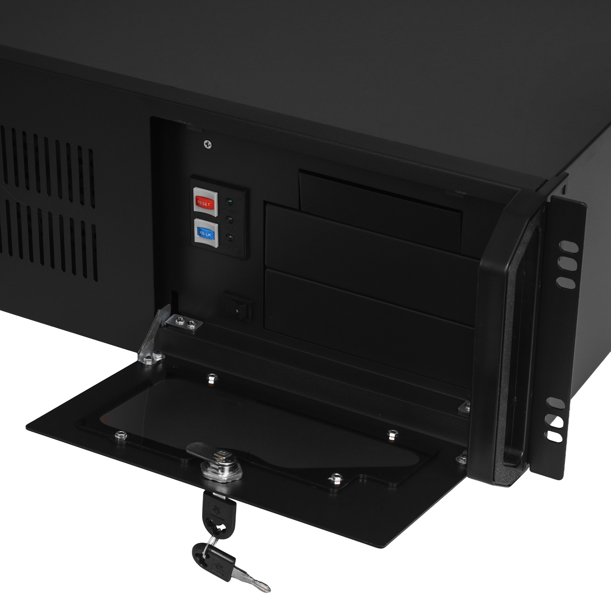 Серверный корпус ExeGate EX293562RUS Pro 4U450-26/4U4020S RM 19", высота 4U, глубина 450, БП 1100AD
