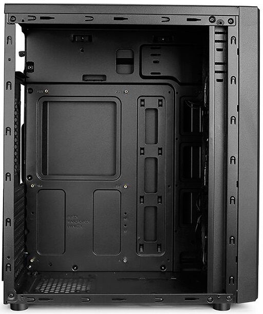 Компьютерный корпус Accord ACC-CL290B черный без БП ATX 2xUSB2.0 1xUSB3.0 audio
