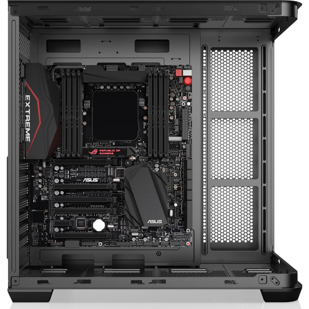 Корпус без блока питания/ Case Raijintek ATREUS BT7, Midi-Tower, TG, 7x120mm ARGB, 2xUSB-A 3.0 + 1xU