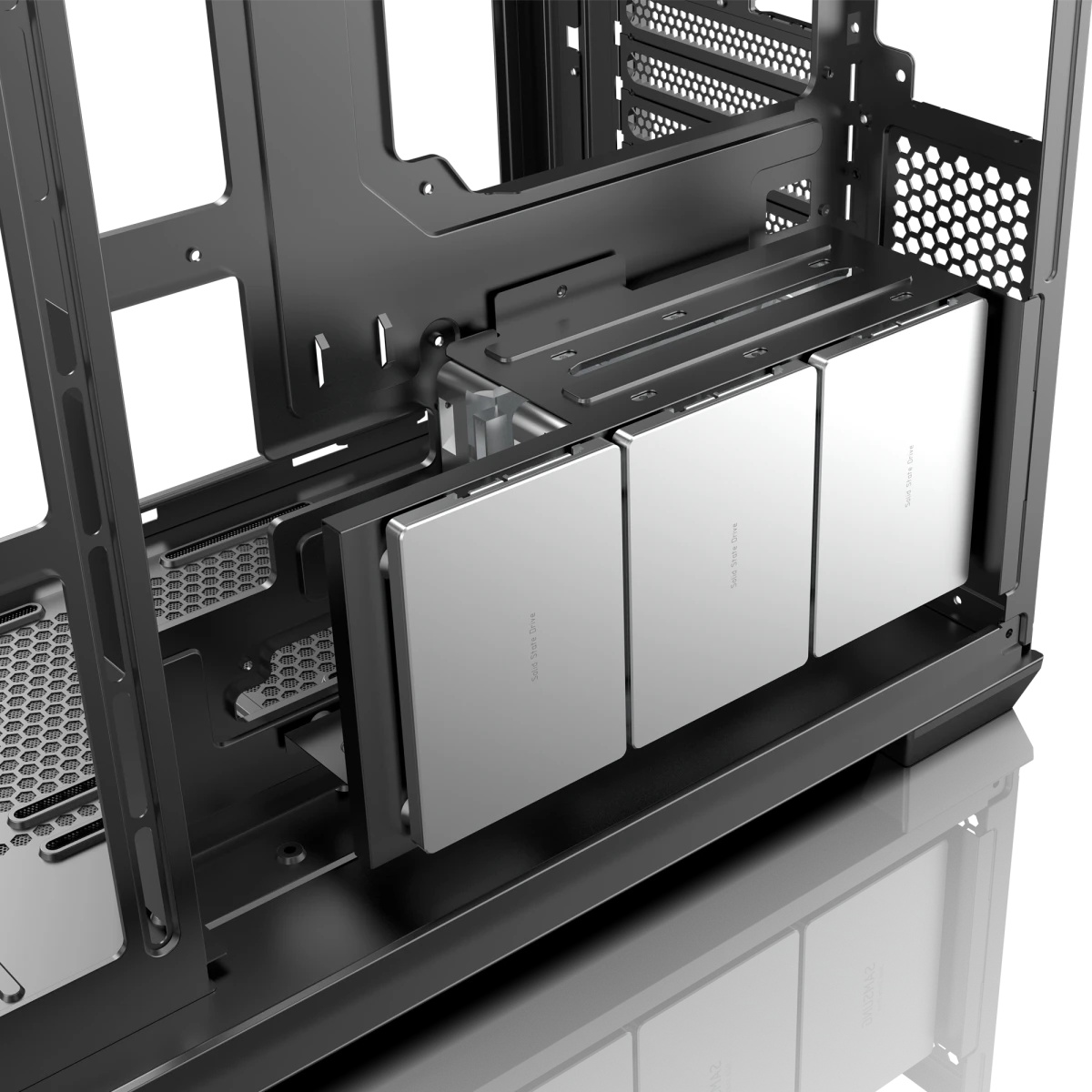 Корпус без блока питания/ Case Raijintek ATREUS BT7, Midi-Tower, TG, 7x120mm ARGB, 2xUSB-A 3.0 + 1xU