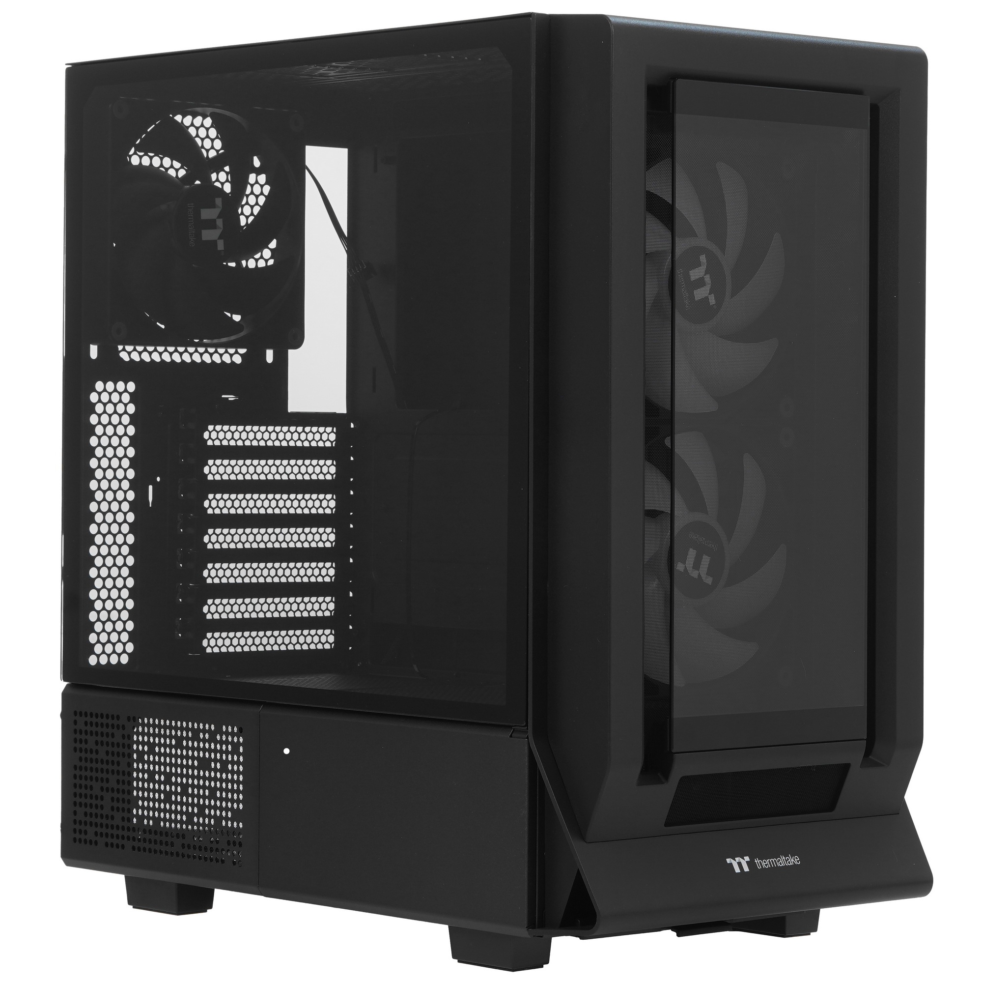 Компьютерный корпус Thermaltake Ceres 350 MX черный без БП E-ATX 2x140mm 2xUSB3.0 audio bott PSU
