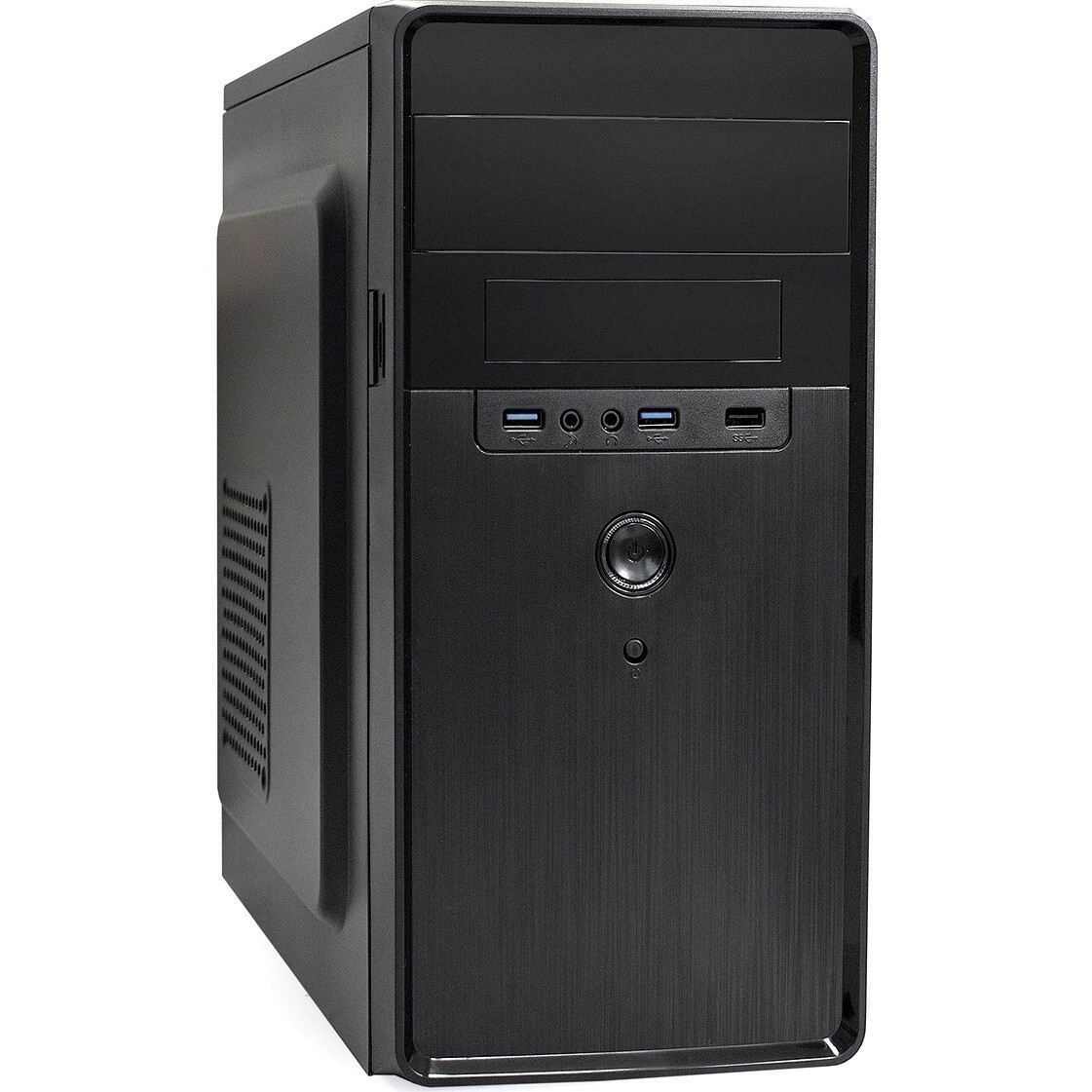 Компьютерный корпус Foxline FL-733(R)-FZ500R  mATX, 2x5.25EXT, 2x3.5EXT, 5x3.5INT, 2xUSB3.0, HDA, w/