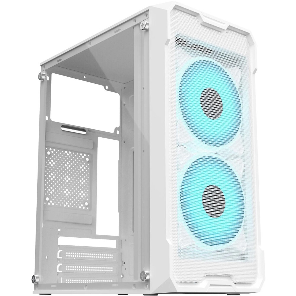 Корпус Оклик OCC-MN302F белый без БП mATX 1xUSB2.0 1xUSB3.0 audio