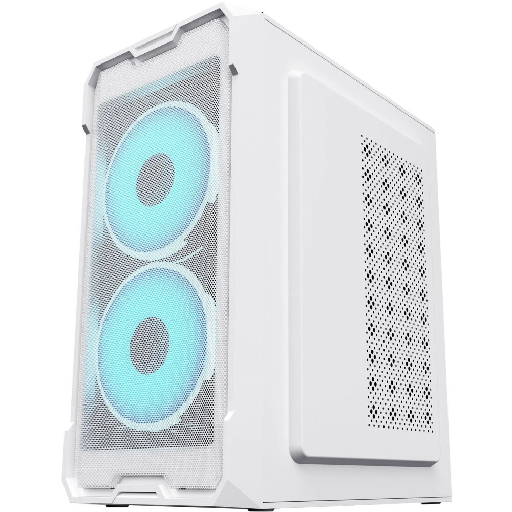 Корпус Оклик OCC-MN302F белый без БП mATX 1xUSB2.0 1xUSB3.0 audio