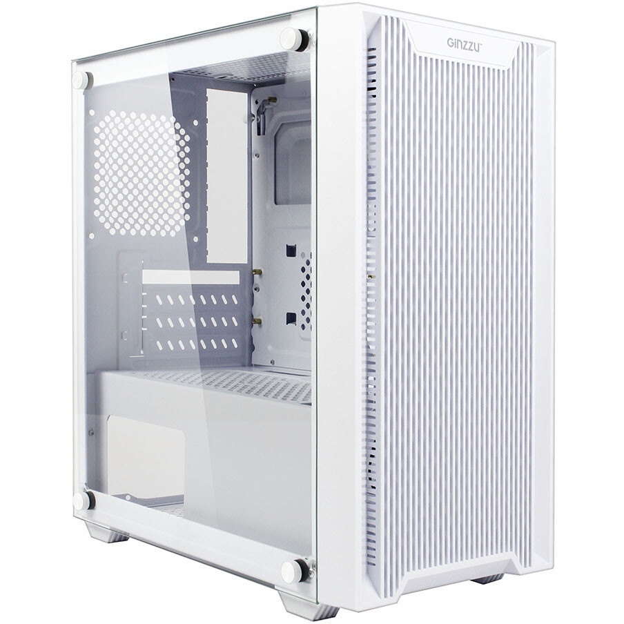 Корпус Оклик OCC-MN302F белый без БП mATX 1xUSB2.0 1xUSB3.0 audio