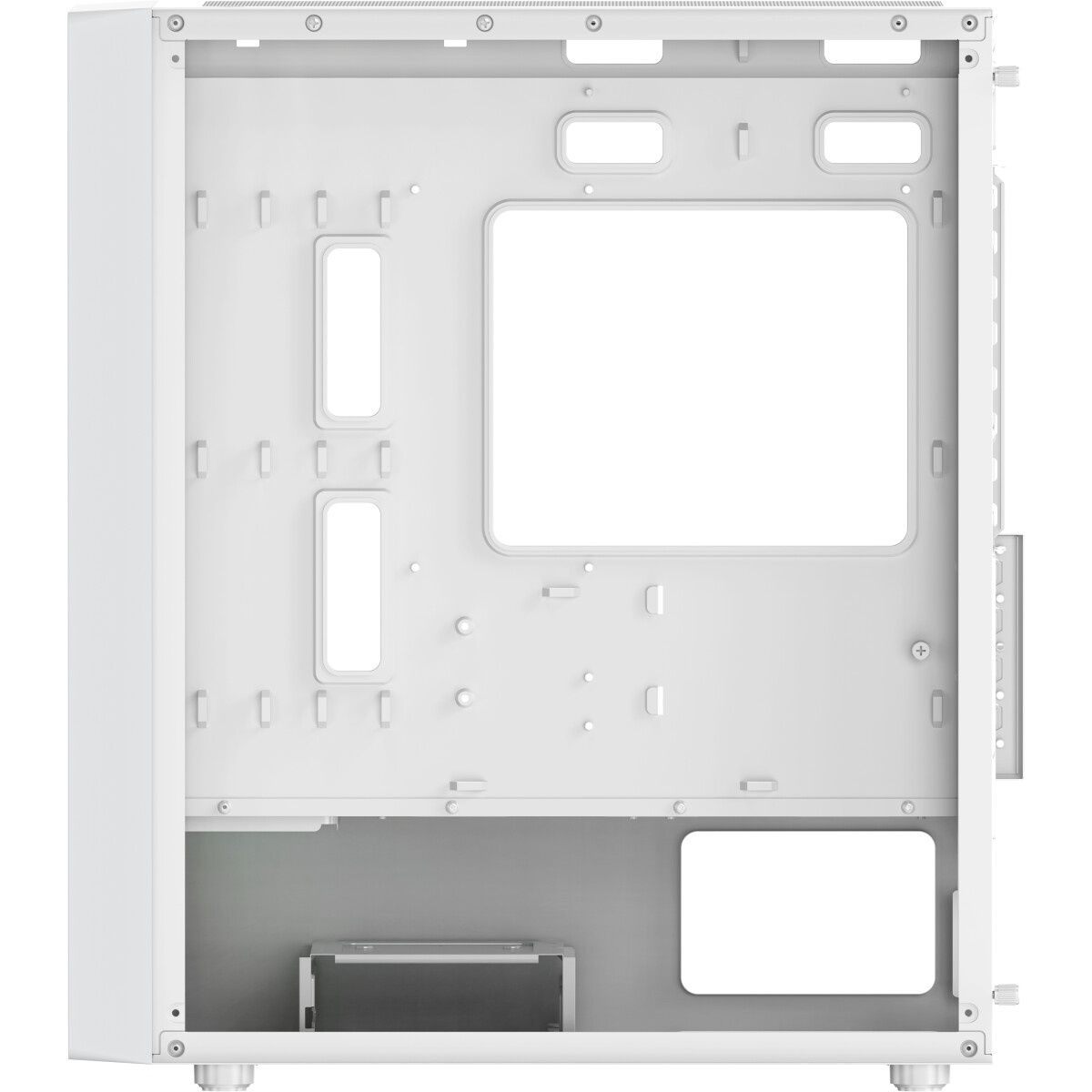 Корпус Оклик OCC-MN302F белый без БП mATX 1xUSB2.0 1xUSB3.0 audio
