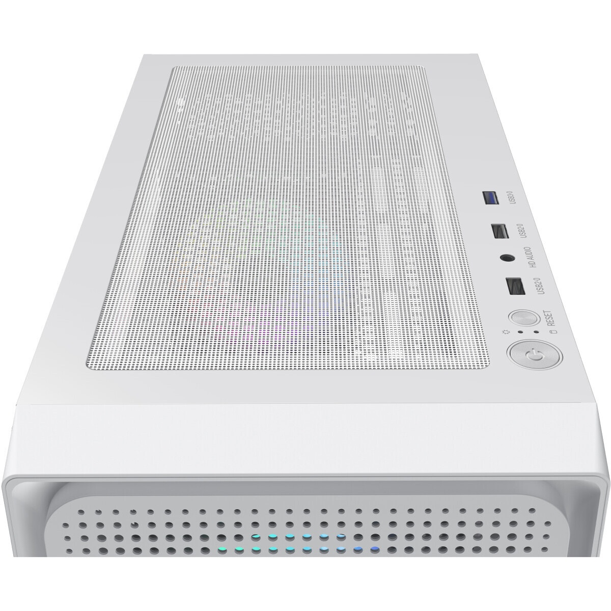 Корпус Оклик OCC-MN302F белый без БП mATX 1xUSB2.0 1xUSB3.0 audio