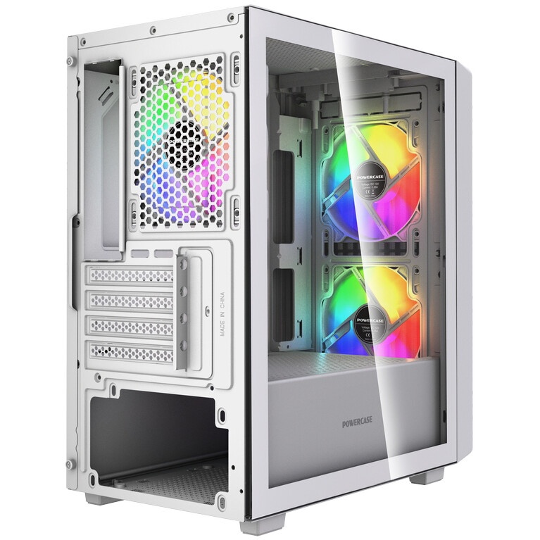 Корпус Оклик OCC-MN302F белый без БП mATX 1xUSB2.0 1xUSB3.0 audio