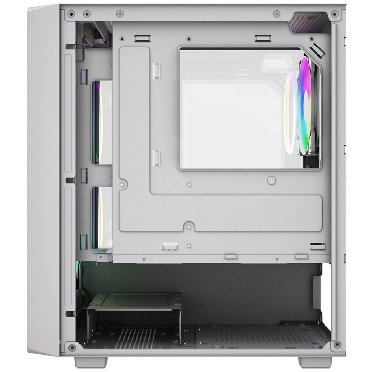 Корпус Оклик OCC-MN302F белый без БП mATX 1xUSB2.0 1xUSB3.0 audio