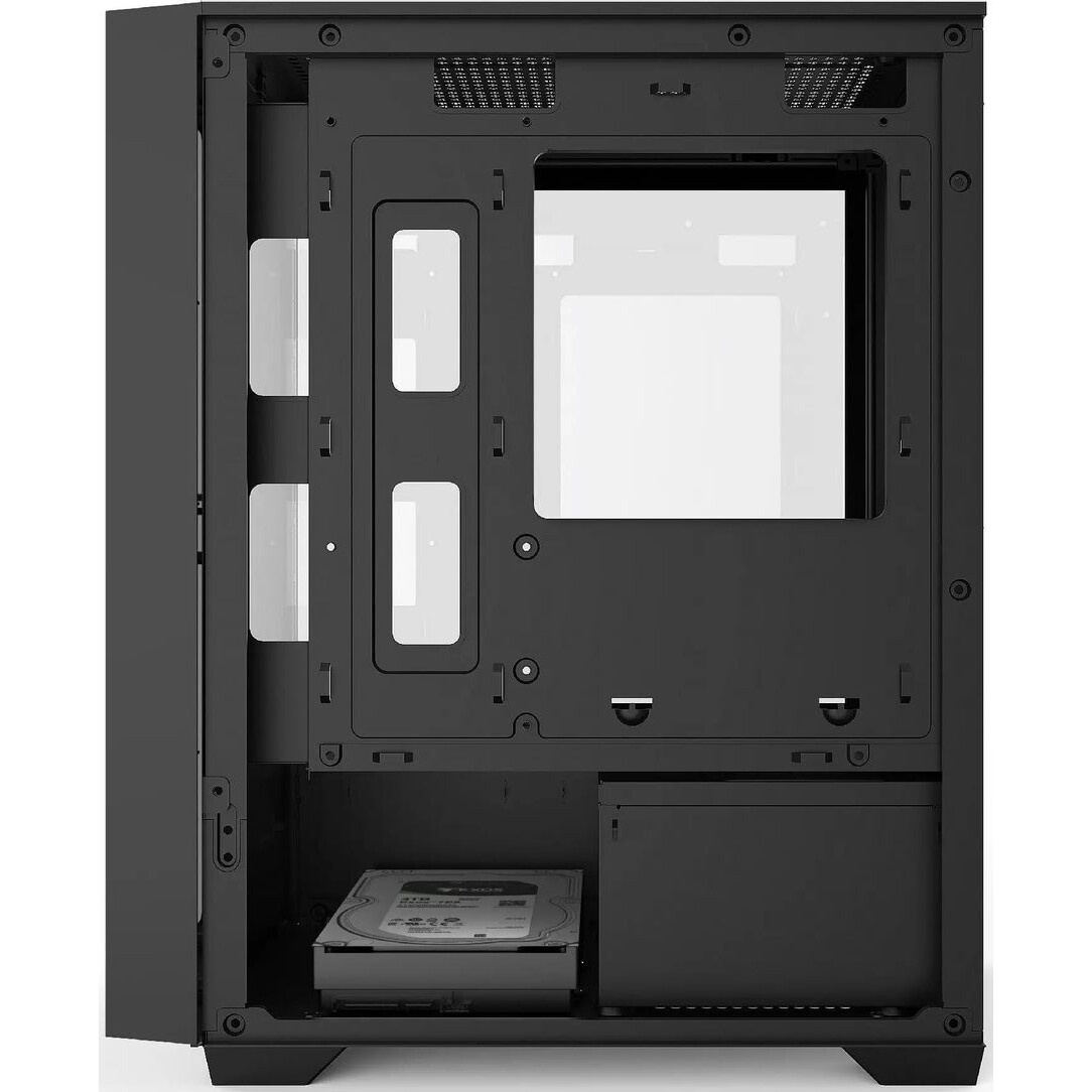 Компьютерный корпус Accord JP-X черный без БП ATX 2xUSB2.0 1xUSB3.0 bott PSU
