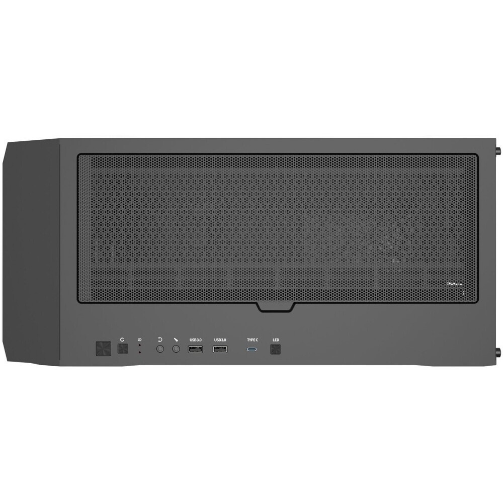 Компьютерный корпус Accord JP-X черный без БП ATX 2xUSB2.0 1xUSB3.0 bott PSU