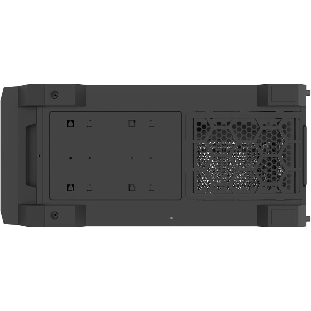 Компьютерный корпус Accord JP-X черный без БП ATX 2xUSB2.0 1xUSB3.0 bott PSU