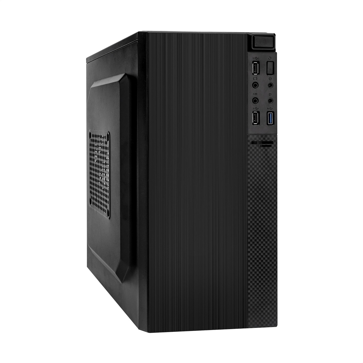 Корпус Minitower Exegate BAA-104U Black, mATX, , 2*USB+1*USB3.0, Audio