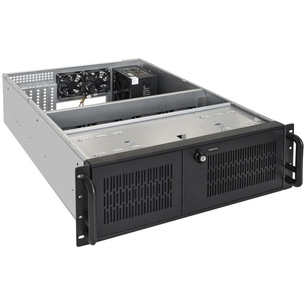 Серверный корпус Exegate EX281297RUS Pro 2U550-HS12 RM 19", высота 2U, глубина 550, БП 1U-700ADS,1