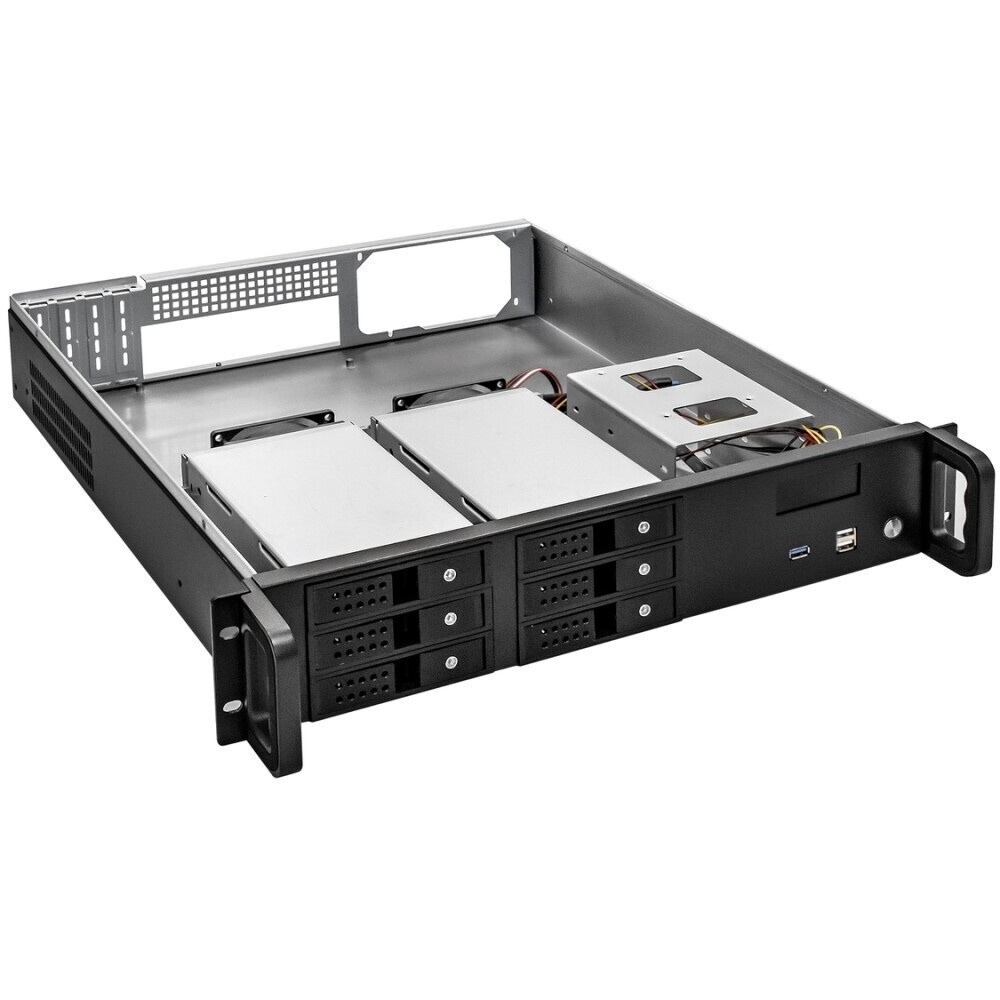 Серверный корпус Exegate EX281297RUS Pro 2U550-HS12 RM 19", высота 2U, глубина 550, БП 1U-700ADS,1
