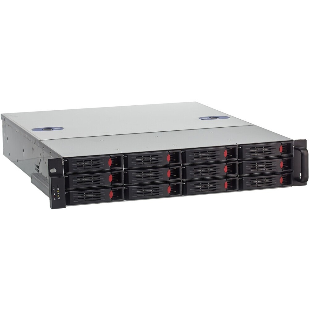 Серверный корпус Exegate EX281297RUS Pro 2U550-HS12 RM 19", высота 2U, глубина 550, БП 1U-700ADS,1
