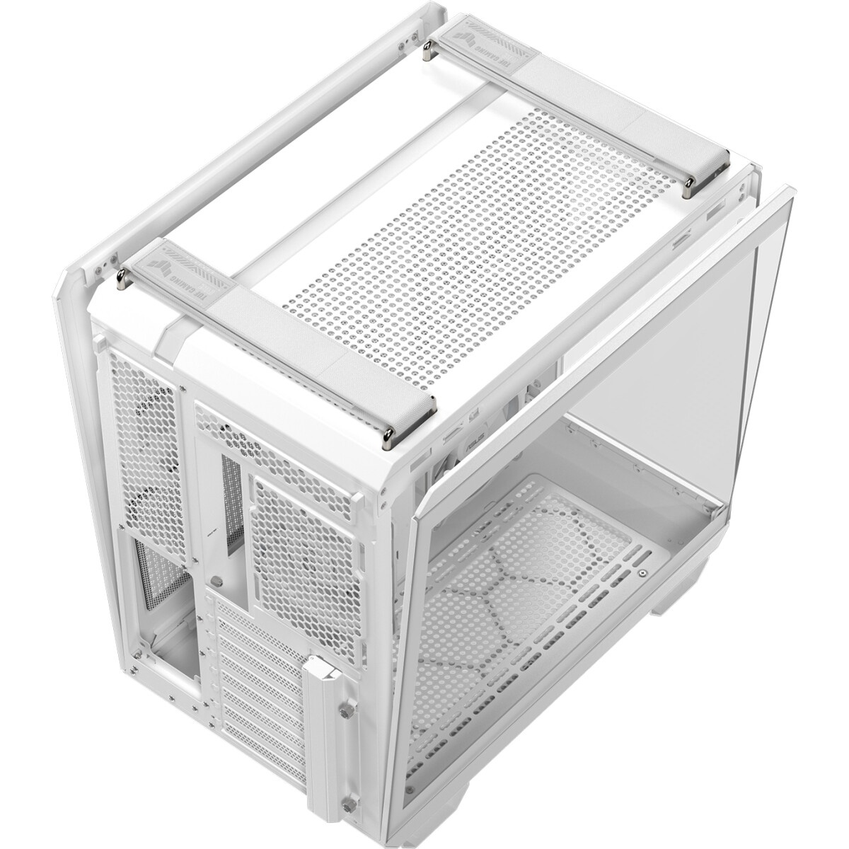 Компьютерный корпус Thermaltake The Tower 500 Snow CA-1X1-00M6WN-00 White,Win,SPCC,Tempered Glass*3,